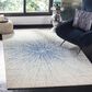 Safavieh Evoke EVK228A 10" x 14" Royal and Ivory Area Rug, , large