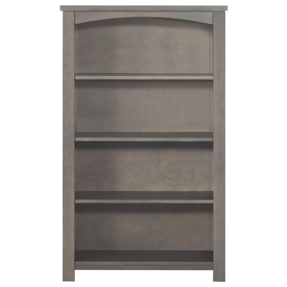 Foundations Worldwide Harmony Bookcase with 4-Shelf in Dapper Gray, , large