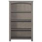 Foundations Worldwide Harmony Bookcase with 4-Shelf in Dapper Gray, , large