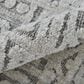 Feizy Colton 5" x 8" Gray Area Rug, , large