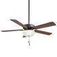 Minka-Aire Contractor Uni-Pack 52" Ceiling Fan with LED Light Kit and Dark Walnut Blades in Oil Rubbed Bronze, , large
