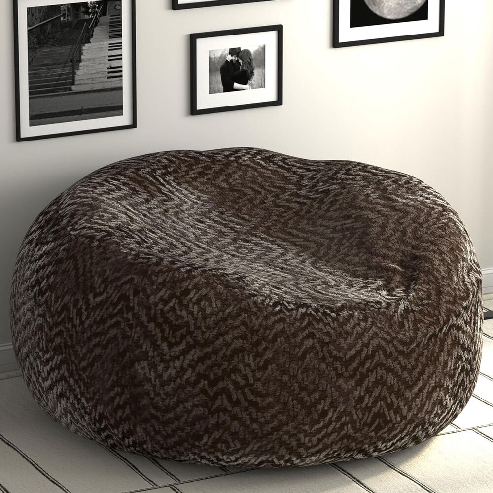 Jackson Furniture Sploosh Lounge Bean Bag in Chocolate, , large