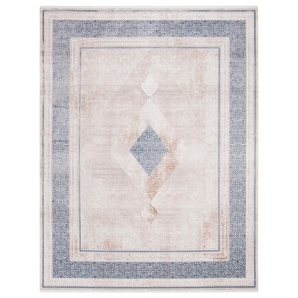 Safavieh Eclipse ECL183 8' x 10' Beige and Grey Area Rug, , large