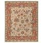 Feizy Carrington 2" x 3" Beige and Rust Area Rug, , large