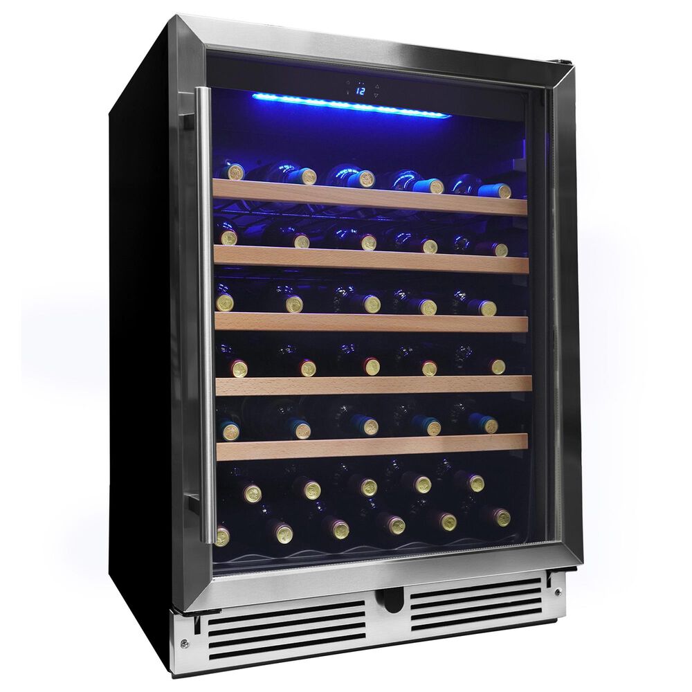 Danby 5.7 Cu. Ft. Under Counter Wine Cooler in Stainless Steel, , large
