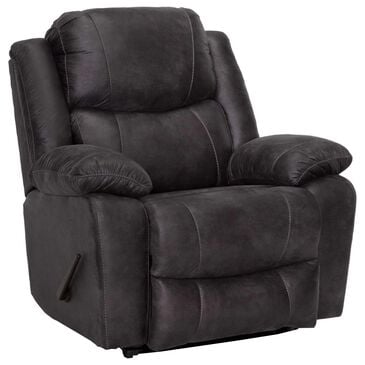 Moore Furniture Caesar Manual Oversized Rocker Recliner in Westview Slate, , large