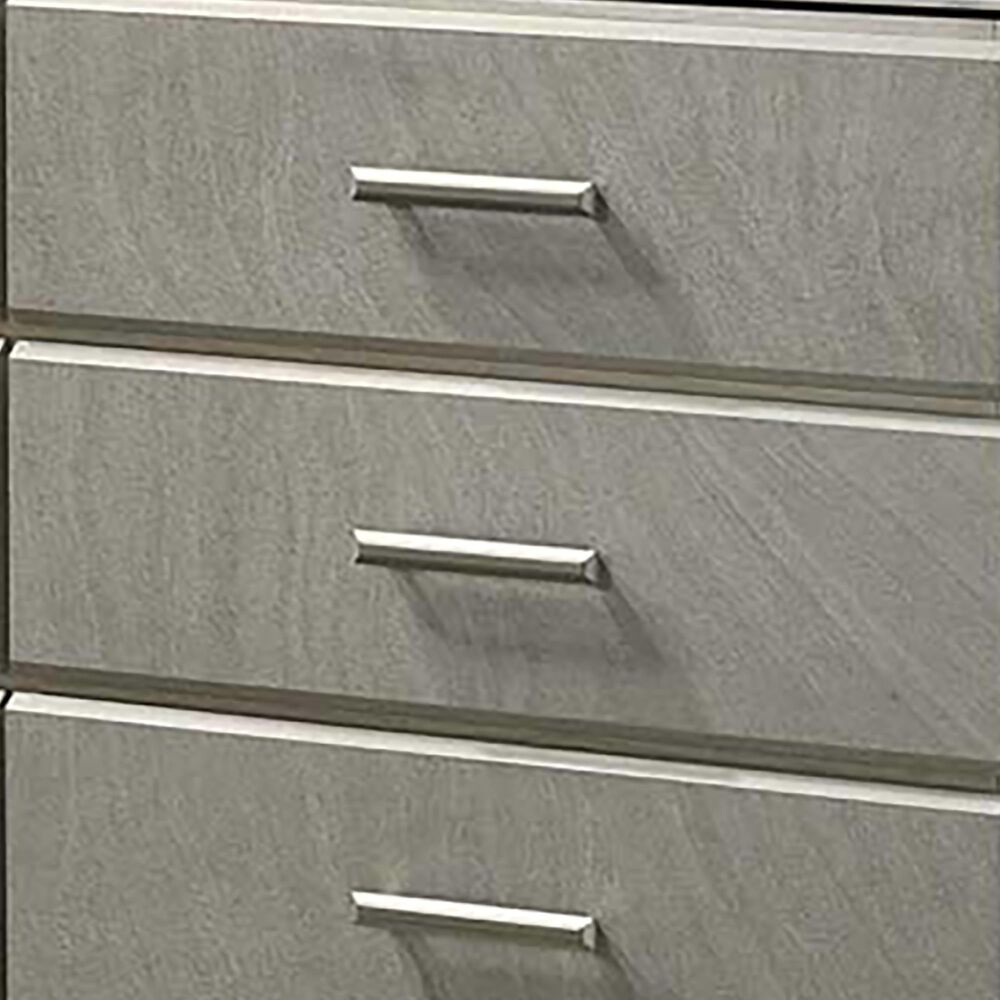 Titanic Furniture Roswell 5-Piece King Storage Bedroom Set with Two Nightstands in Beige, , large