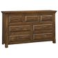 Napa Furniture Design 4-Piece Queen Bedroom Set in Dark Chestnut, , large