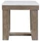 Ashley Loyaska End Table in Grayish Brown and Ivory, , large