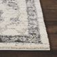 Nourison Fusion FSS15 9"6" x 13" Cream and Grey Area Rug, , large
