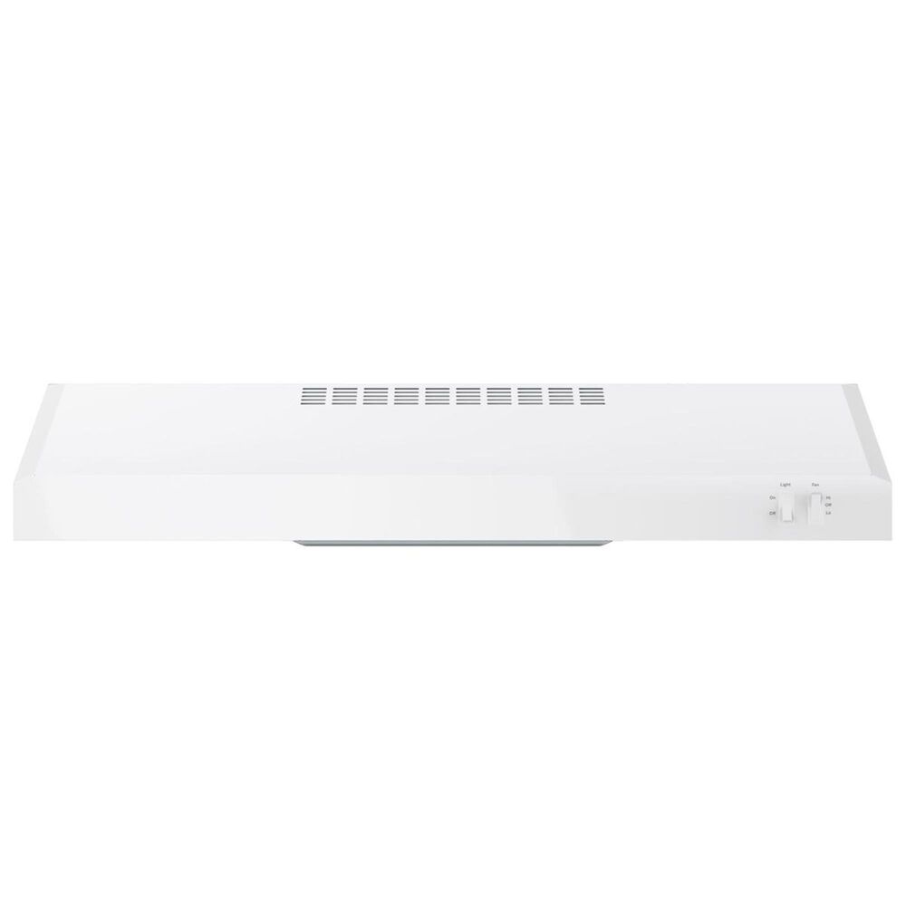 GE Appliances 30" Under the Cabinet Hood in White, , large
