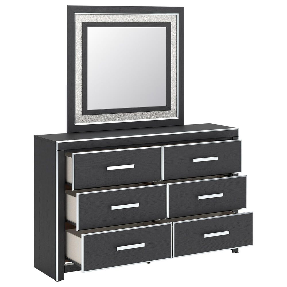 Ashley Zuraleus 3-Piece King Platform Bedroom Set in Matte Black, , large