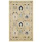 Safavieh Evoke EVK251B 3" x 5" Gold and Ivory Area Rug, , large