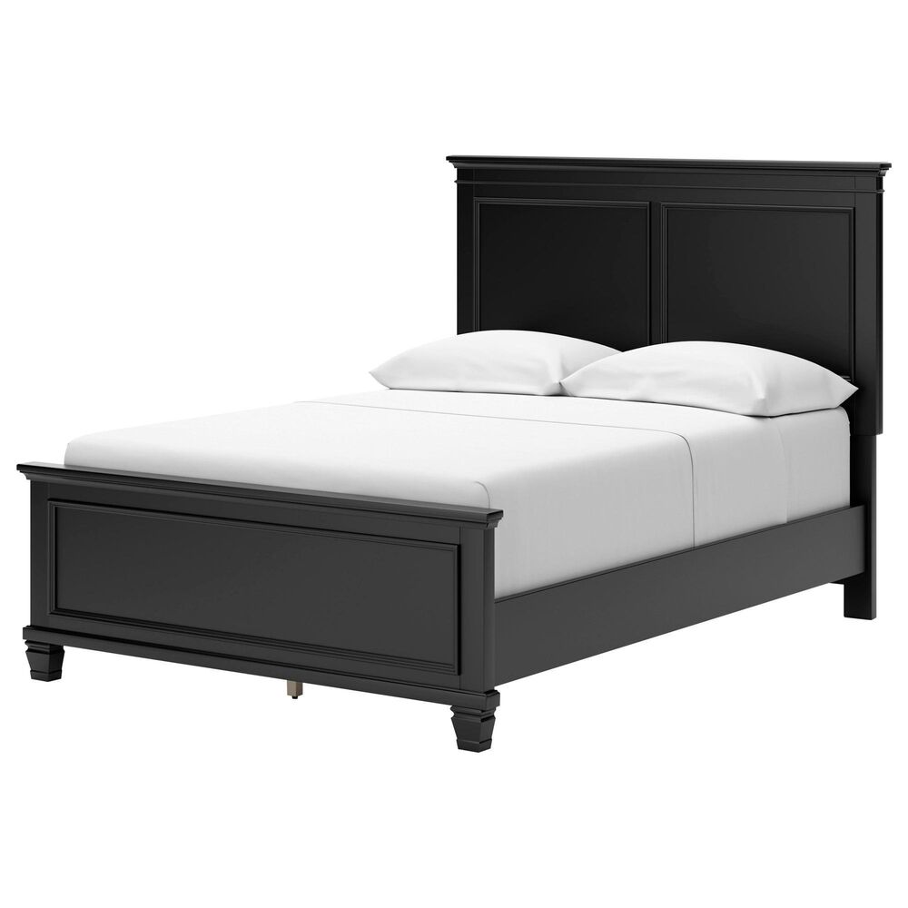 Ashley Lanolee Full Panel Bed in Black, , large
