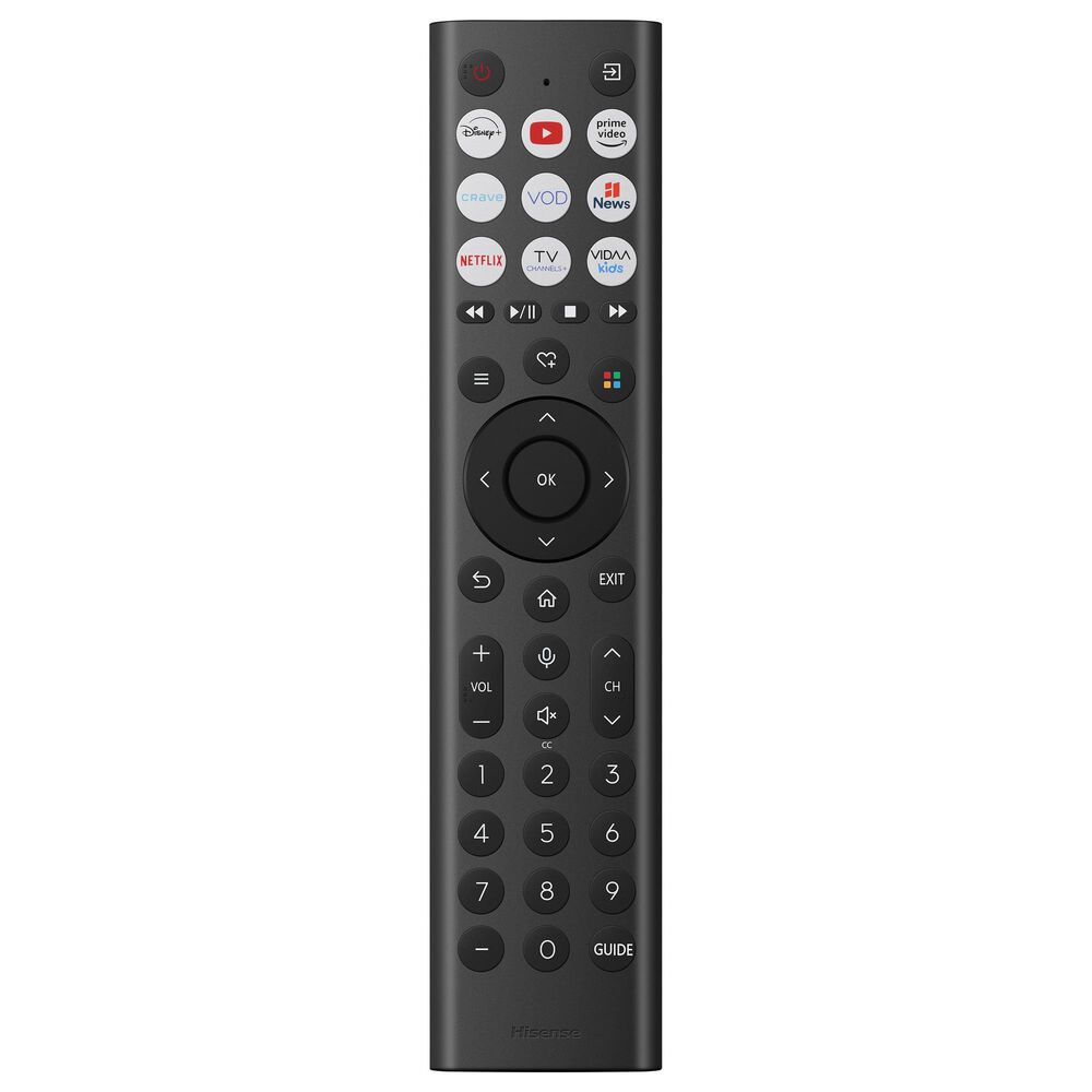 Hisense 50" Class QD6 Series QLED 4K UHD - Smart Vidaa TV with 2.1 Channel Soundbar System in Black, , large
