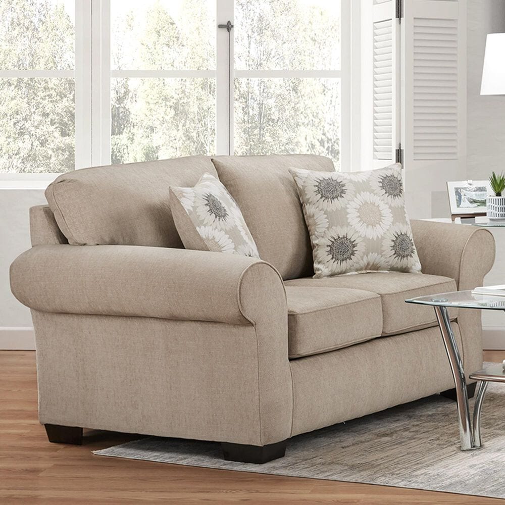 Arapahoe Home Stationary Loveseat in Tycoon Khaki, , large