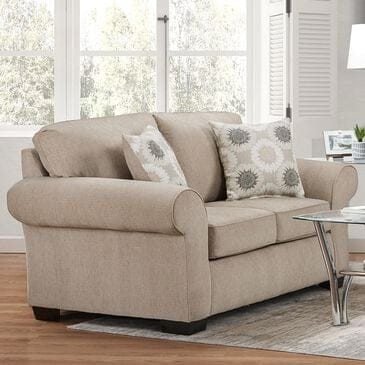 Arapahoe Home Stationary Loveseat in Tycoon Khaki, , large