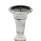 Maple and Jade 6", 8", 10" Decorative Candle Holder in White (Set of 3), , large