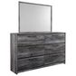 Ashley Baystorm 4 Piece Twin Panel Bed Set in Smokey Gray, , large