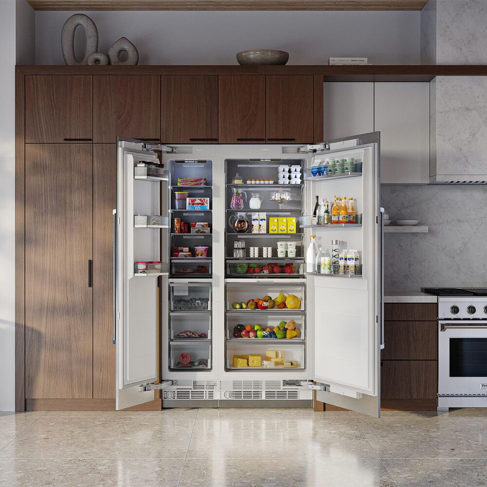 Thor Kitchen 8.6 Cu. Ft. Built-In Column Freezer with Field Reversible Door in Stainless Steel, , large