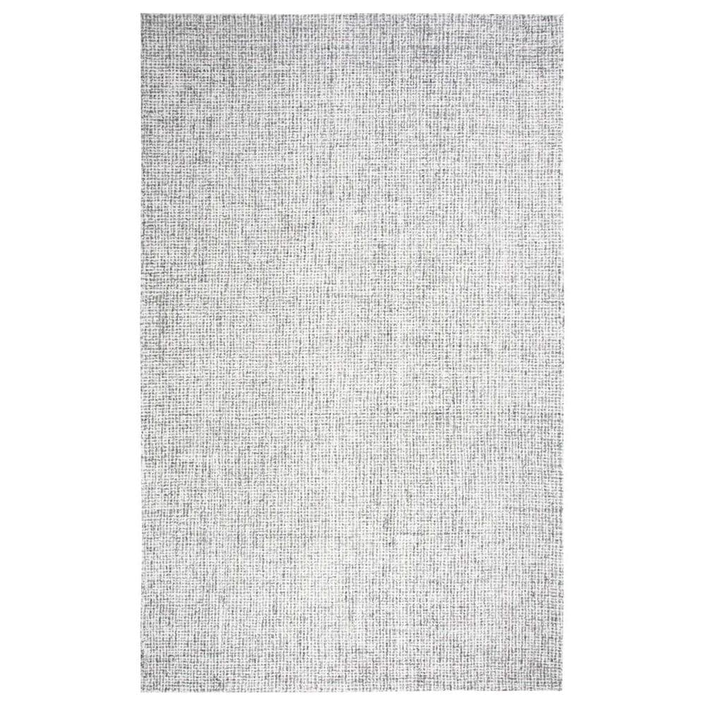 RIZZY Brinleton Grey and White 8" x 10" Area Rug, , large