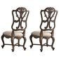 Hooker Furniture Rhapsody 19" Side Chair in Aurora Ecru Cushion in Walnut (Set of 2), , large