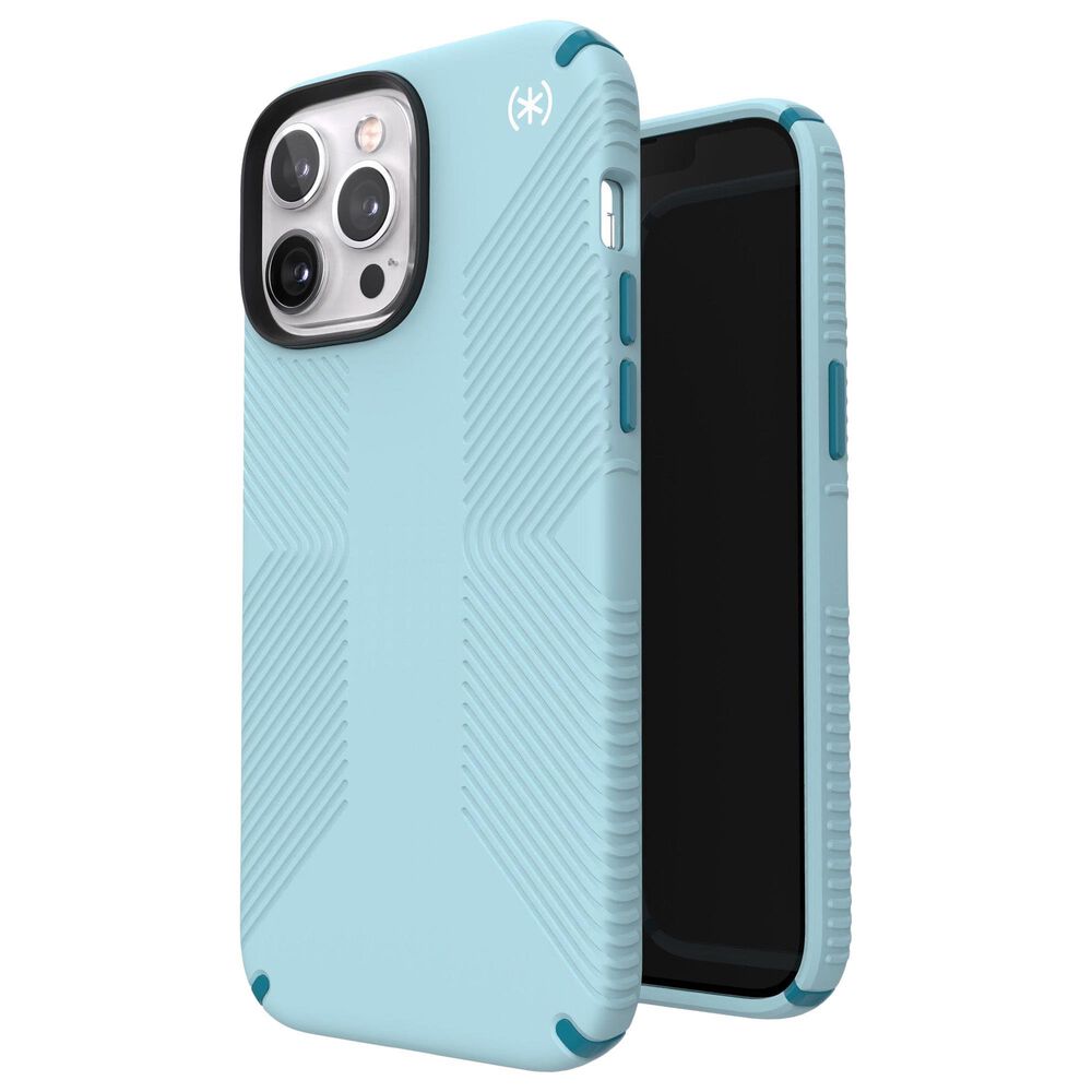 Speck Presidio2 Grip Case for Apple iPhone 13 Pro Max in Fountain Teal, Frost Teal and White, , large