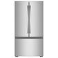 Whirlpool 24.3 Cu. Ft. Counter Depth 3-Door French Door Refrigerator in Fingerprint-Resistant Stainless, , large