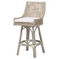 Baxton Studio Bella Swivel Bar Stool in French Grey, , large