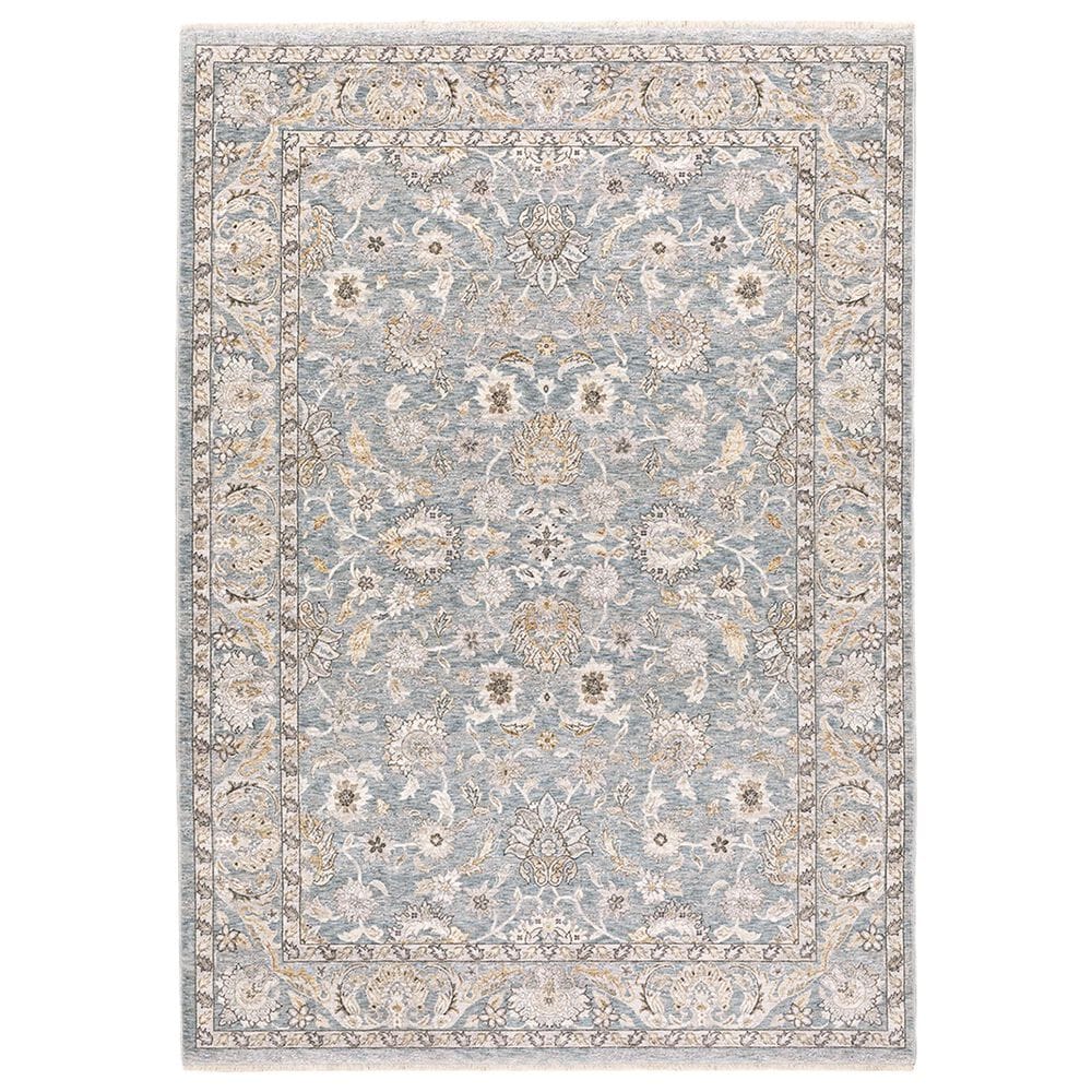 Oriental Weavers Maharaja Nepal 70E 9"10" x 12"10" Blue Area Rug, , large