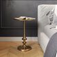 Timberlake Side Table in Antiqued Brass, , large