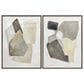 Slatehouse Halstead 36" x 48" Wall Art in Grey (Set of 2), , large