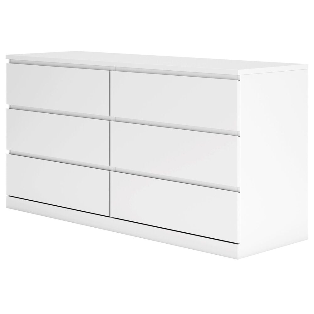 Ashley Onita 6-Drawer Dresser in White, , large