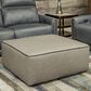 Hartsfield Nico Castered Ottoman in Twilight, , large