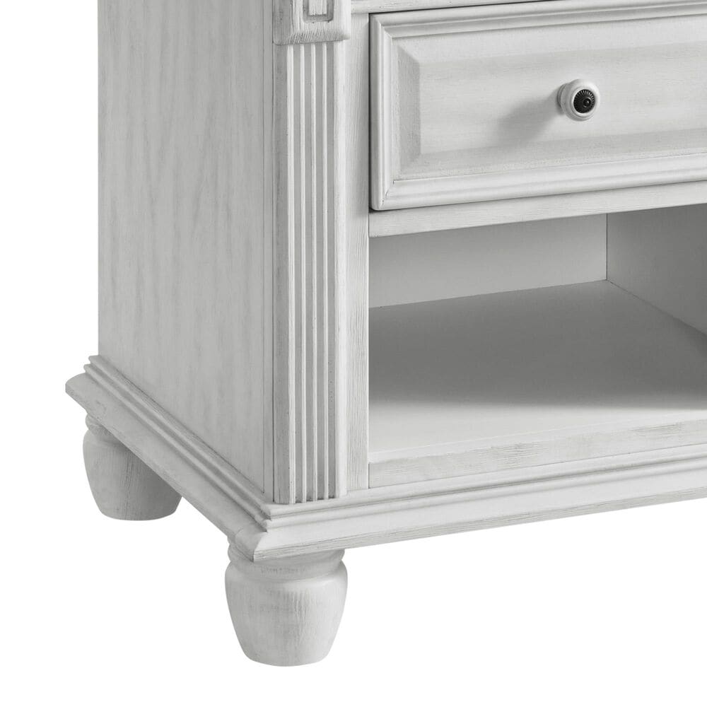 Oxford Baby London Lane 1-Drawer Nightstand in Vintage White, , large