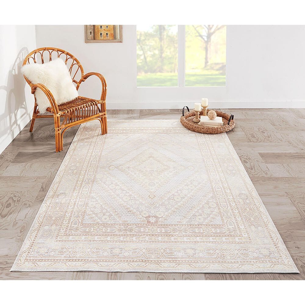 Momeni Isabella ISA-7 4&#39; x 6&#39; Grey Area Rug, , large