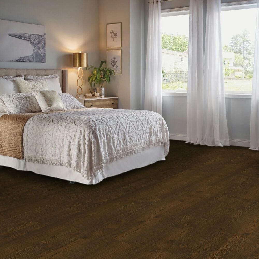 Hartco TimberBrushed Gold Deep Etched Hampton Brown Oak Engineered Hardwood, , large