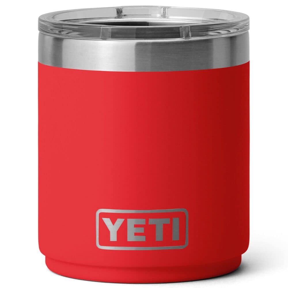 YETI Rambler 10 Oz Stackable Lowball 2.0 with MagSlider Lid in Rescue Red, , large