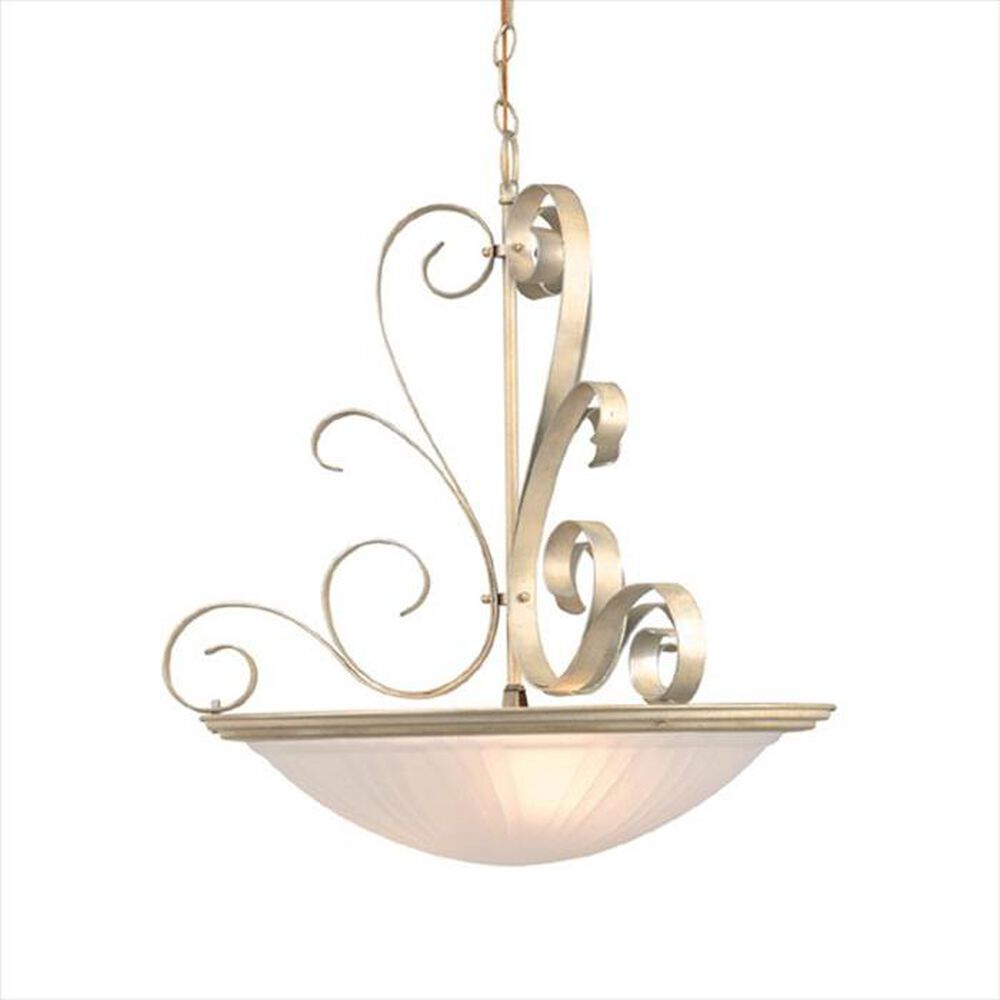 Lite Source Variance 3 Light Pendant Lamp in Pearl, , large