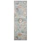Loloi II Margot 2" x 5" Denim and Multicolor Runner, , large