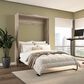 Bestar Pur Full Murphy Bed in Rustic Brown, , large