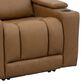 Oxford Furniture Power Recliner with 3D Immersive Sound System in Naples Camel, , large