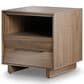 BDI Kava 20" 1-Drawer Nightstand in Natural Walnut, , large