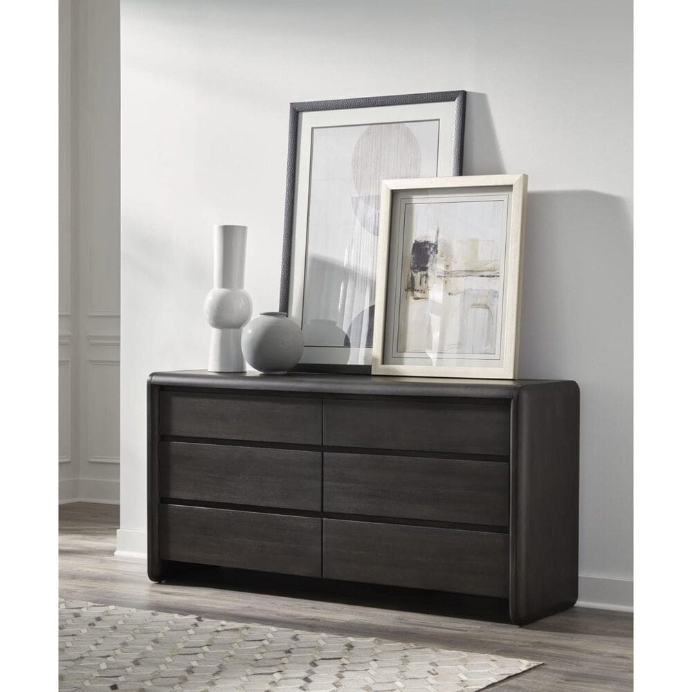 Urban Home Xolani 6-Drawer Dresser in Jaguar, , large