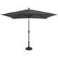 Treasure Garden Treasure Garden Umbrella with Stand in Carbon, , large