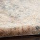 Nourison Luxurious 8" x 10" Ivory and Blue Area Rug, , large