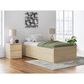 Ashley Onita Twin Platform Bed with 1 Side Storage in Natural, , large