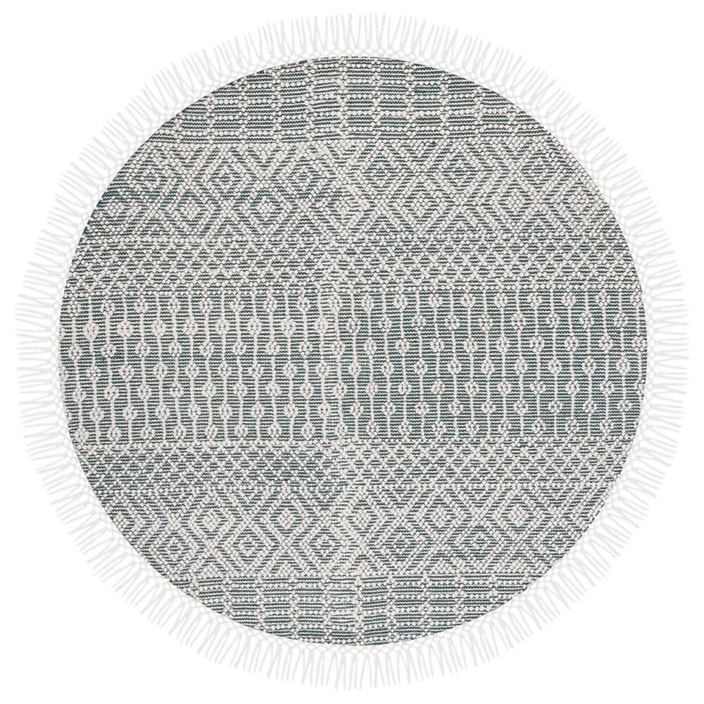 Safavieh Natura 6" Round Green Area Rug, , large