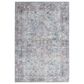 57 Grand by Nicole Curtis Series 1 2" x 6" Light Grey and Blue Runner, , large