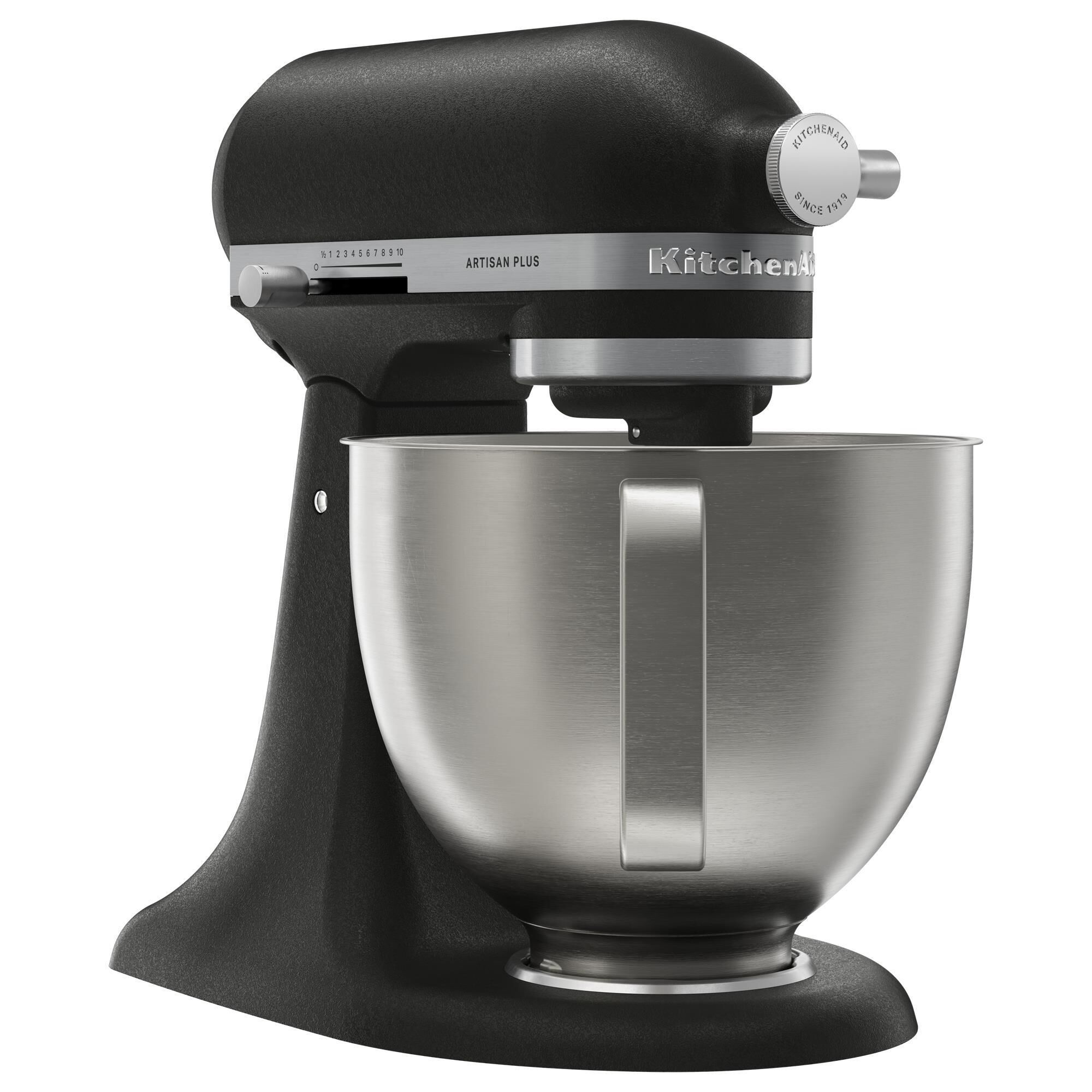 KitchenAid Artisan Plus 5-Quart Stand Mixer in Cast Iron Black